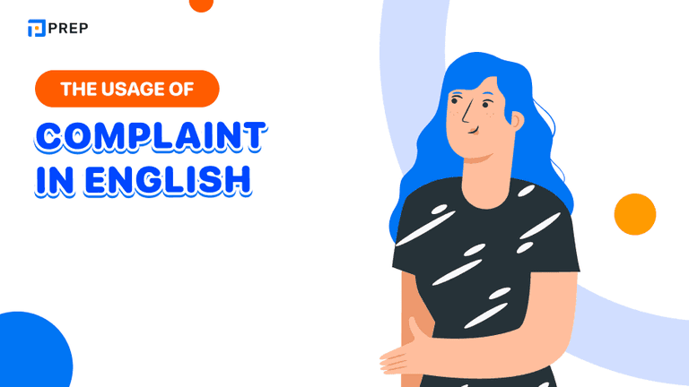The usage of Complaint in English