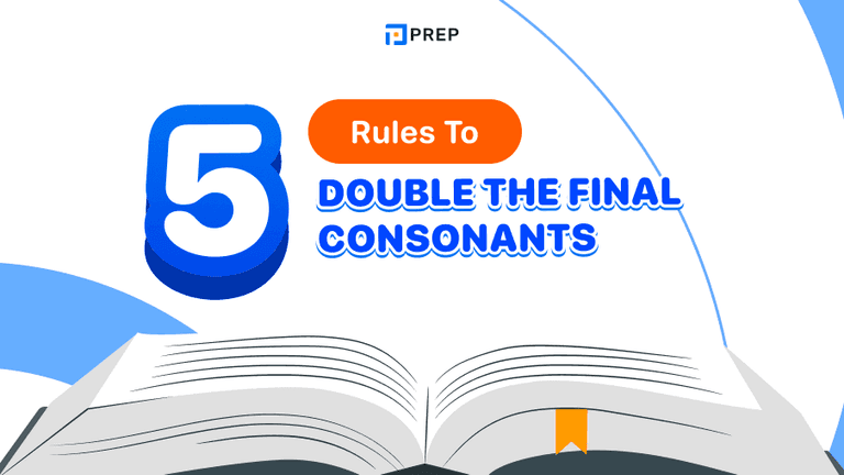 5 rules to double the Final Consonants