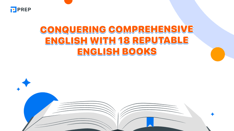 Conquering Comprehensive English with 18 reputable English books