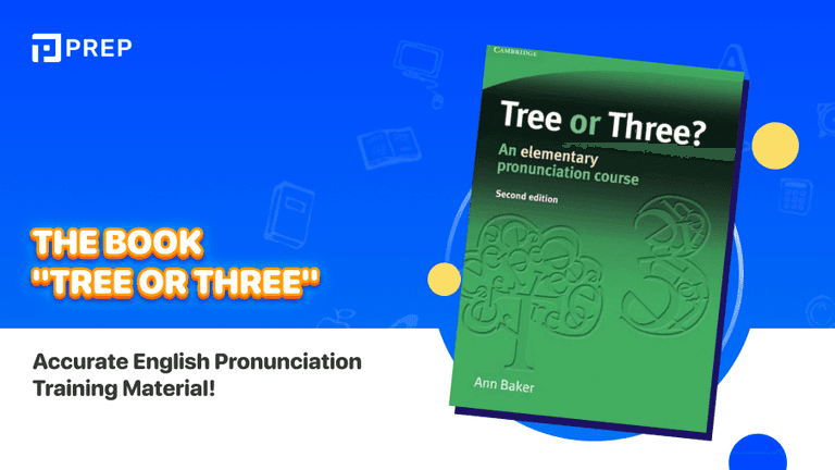 The book "Tree or Three" - Accurate English Pronunciation Training Material!